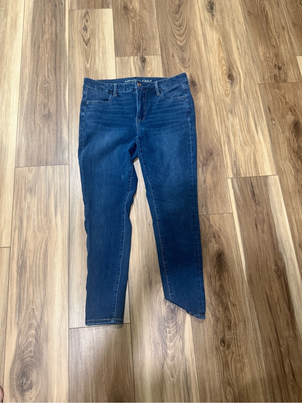 American Eagle Outfitters Navy Blue Women's Skinny Jeans